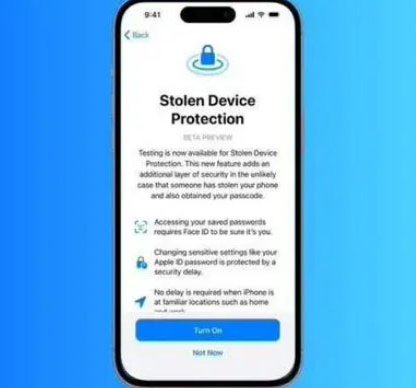 重兴镇苹果授权维修店分享被盗设备保护功能开启方法 